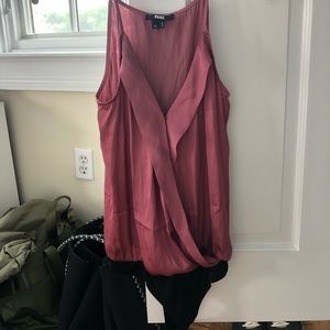 NWOT Paige Cienna Thong Bodysuit in ‘Mesa-Rose’